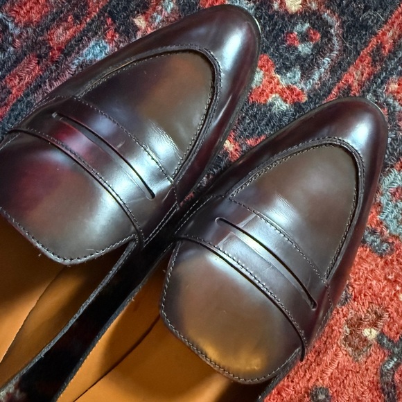 Everlane women’s leather Modern Penny Loafer Mule size 9.5 runs small - Picture 3 of 8